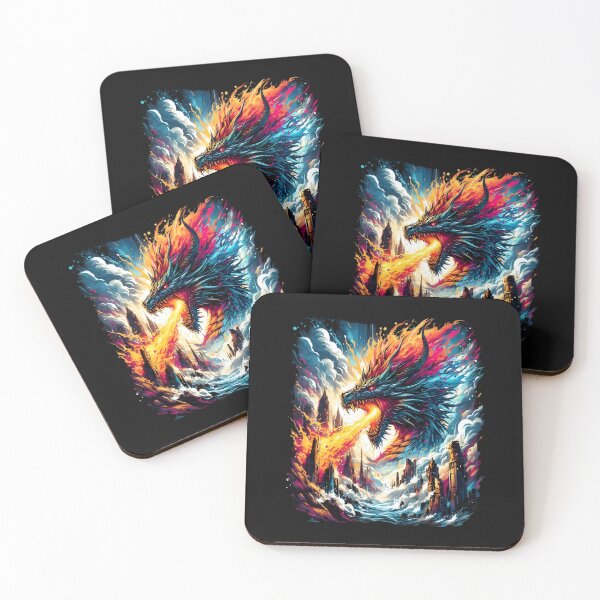 Item preview, Fire and Ruin: Dragon's Fury designed and sold by AI-Only Creations.