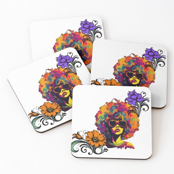 Item preview, Retro 70s Vibes Groovy Soulful Flowers designed and sold by Closetstyl.