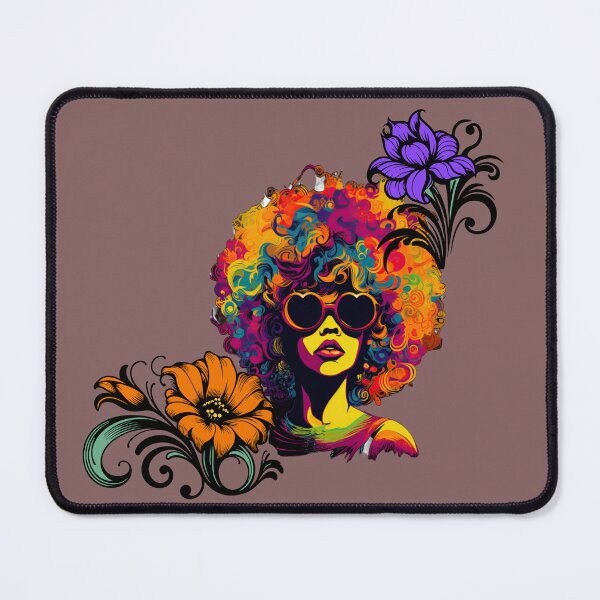 Item preview, Retro 70s Vibes Groovy Soulful Flowers designed and sold by Closetstyl.