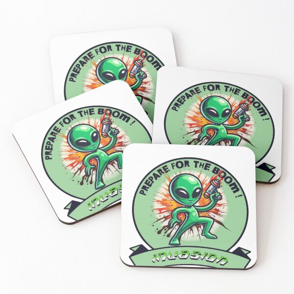 Item preview, alien invasion  designed and sold by viideasEsp.