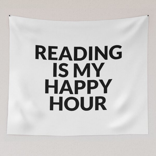 Item preview, Reading  Is My Happy Hour designed and sold by Inspirationmotivation.