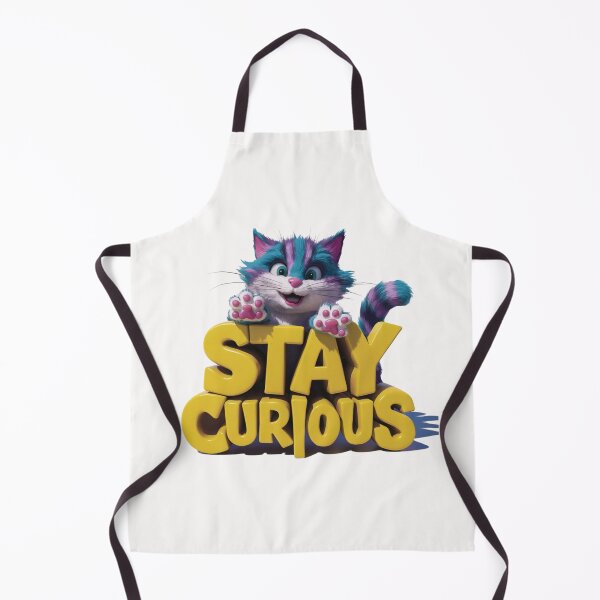 Item preview, Playful Cat: Stay Curious designed and sold by deluxedigital1.