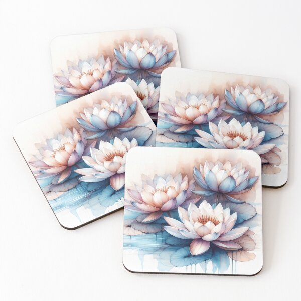 Item preview, subtle lotus flower designed and sold by jkrphoto.