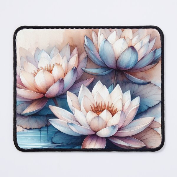 Item preview, subtle lotus flower designed and sold by jkrphoto.