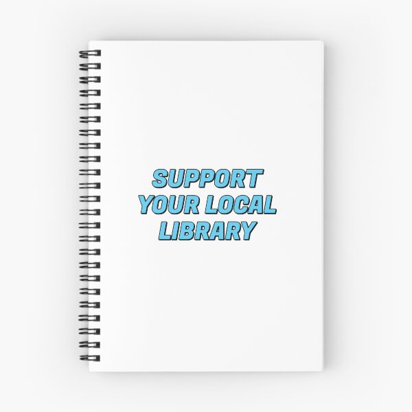 Item preview, Support your local library  designed and sold by Inspirationmotivation.