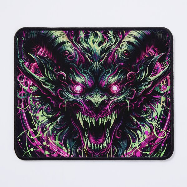 Item preview, The devil laughs in the depths of darkness designed and sold by PixelCraftDSG.