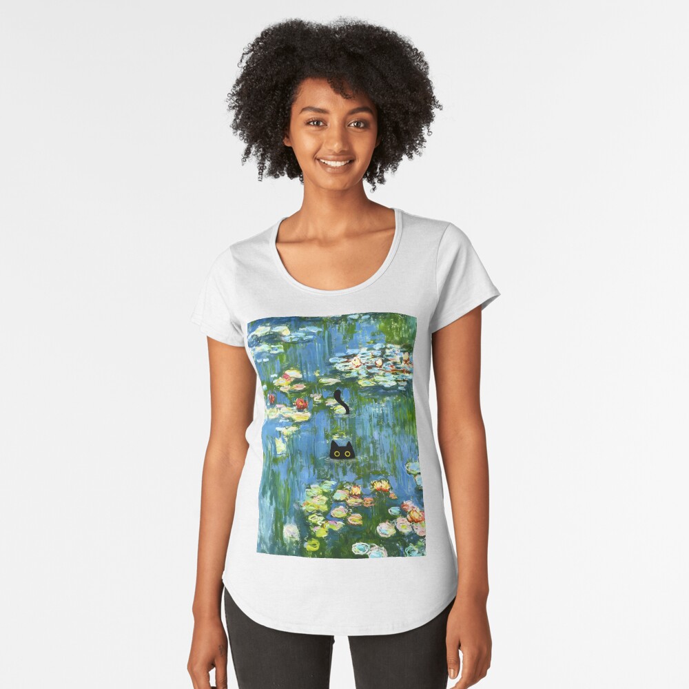 Aperçu de l'œuvre T-shirt premium échancré créée et vendue par AgevTor.