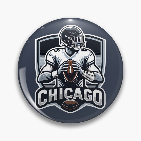 Item preview, Logotipo ficticio del escudo del mariscal de campo de Chicago n.° 18  designed and sold by Victorious.