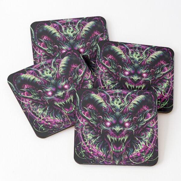 Item preview, The devil laughs in the depths of darkness designed and sold by PixelCraftDSG.