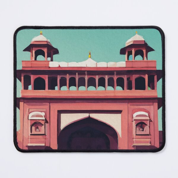 Item preview, Red Fort Delhi Mughal Architecture Delhi City India designed and sold by TheJoeyStudio.
