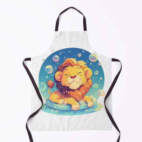 Item preview, Lion // Cute Lion art // Lions // children // Bubbles // Baby Lion designed and sold by SMARTKIT DESIGNAGENCY.