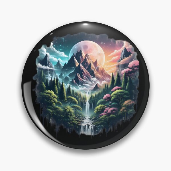 Item preview, Serenity's Embrace: Nature's Splendor designed and sold by AI-Only Creations.