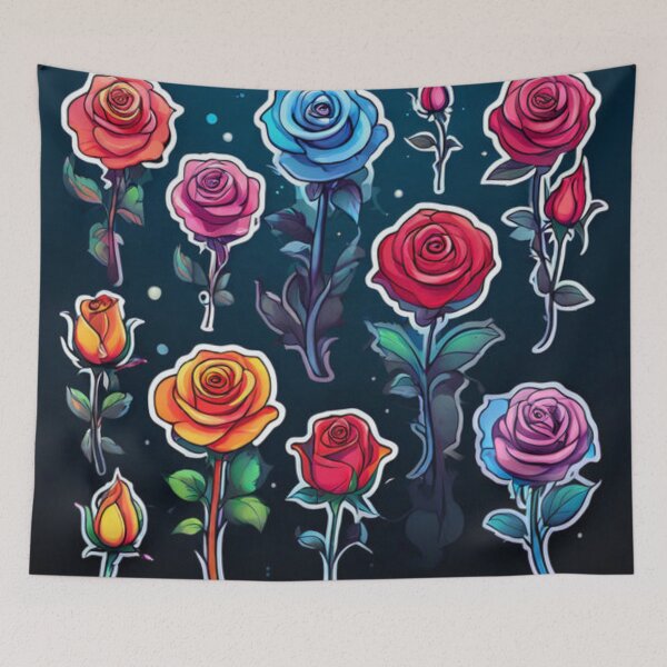 Item preview, Rose Pattern 2 designed and sold by Planetporridge.