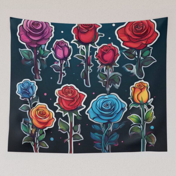 Item preview, Rose Pattern 4 designed and sold by Planetporridge.