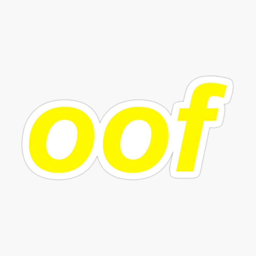 Oof Roblox Death Sound Meme Zipper Pouch By Cooki E Redbubble - roblox off sound download