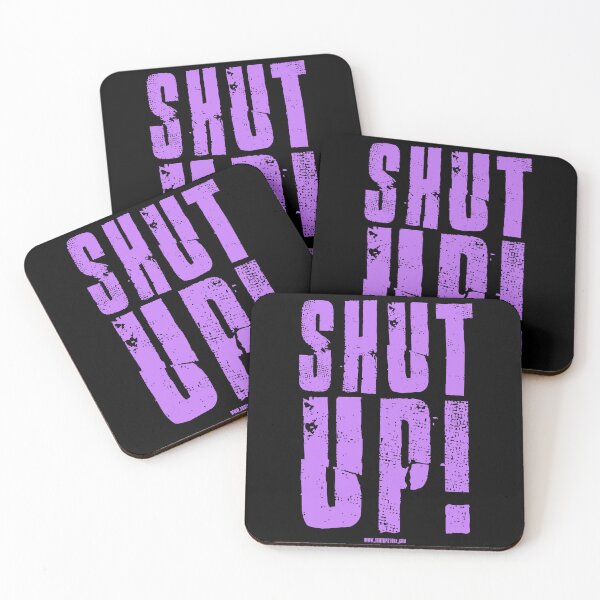 Item preview, Shut Up - Dark Shirt designed and sold by johnnyclap.