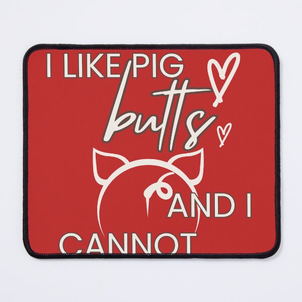 Item preview, I Like Pig Butts and I Cannot Lie Arkansas Razorbacks designed and sold by DignifiedSwine.