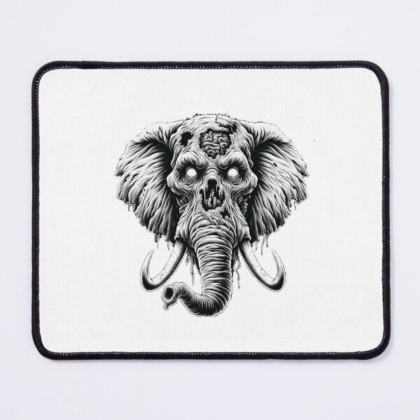 Item preview, "Apocalyptic Zombie Pachyderm" designed and sold by Grimmethy.