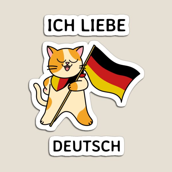 Item preview, Ich liebe Deutsch Cat 1 designed and sold by Arthur Lader.