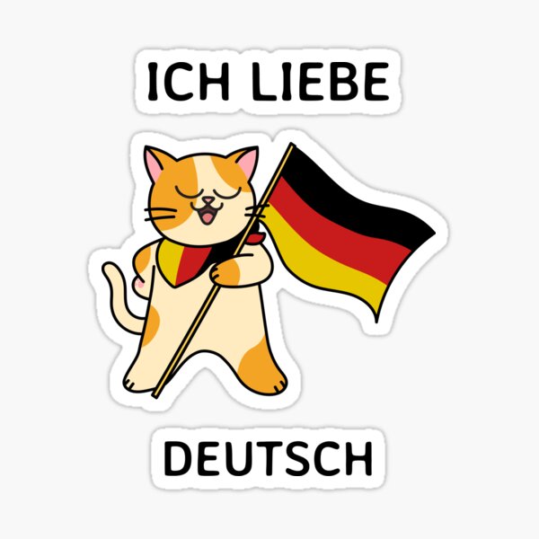 Artikel-Vorschau von Ich liebe Deutsch Cat 1, designt und verkauft von Arthur Lader.