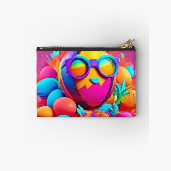 Item preview, Funky Egg with Glasses Art designed and sold by Health And Fitness Posts e-Store.