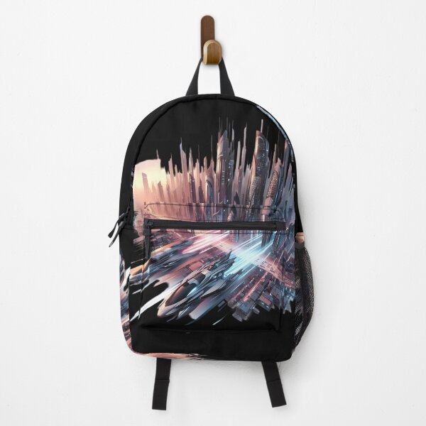 Item preview, Neon Metropolis: Futuristic Dreams designed and sold by AI-Only Creations.
