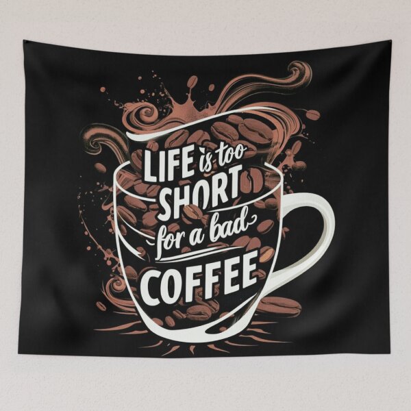 Item preview, Life is too short for a bad coffee  designed and sold by Sha1726.