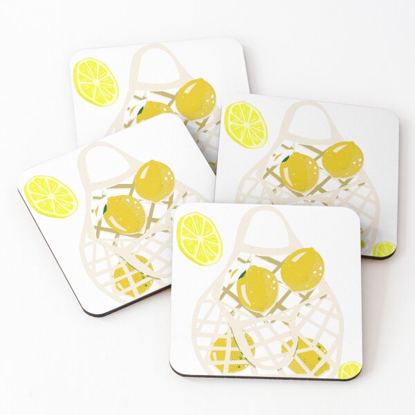 Item preview, Refreshing yellow lemon basket designed and sold by MarwaDesigne.