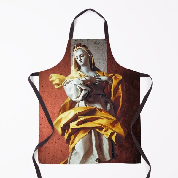 Item preview, Immaculate Conception with the Austrian flag in the background designed and sold by Crux Fidelis.