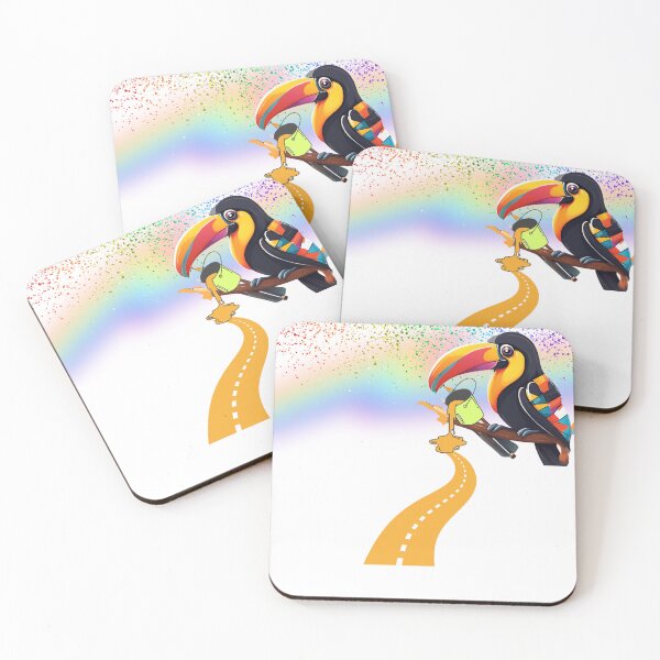 Item preview, Colorful Painter Toucan designed and sold by Yeyishop.