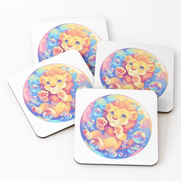 Item preview, Lion // Cute Lion art // Lions // children // Bubbles // Baby Lion designed and sold by SMARTKIT  DESIGNAGENCY.