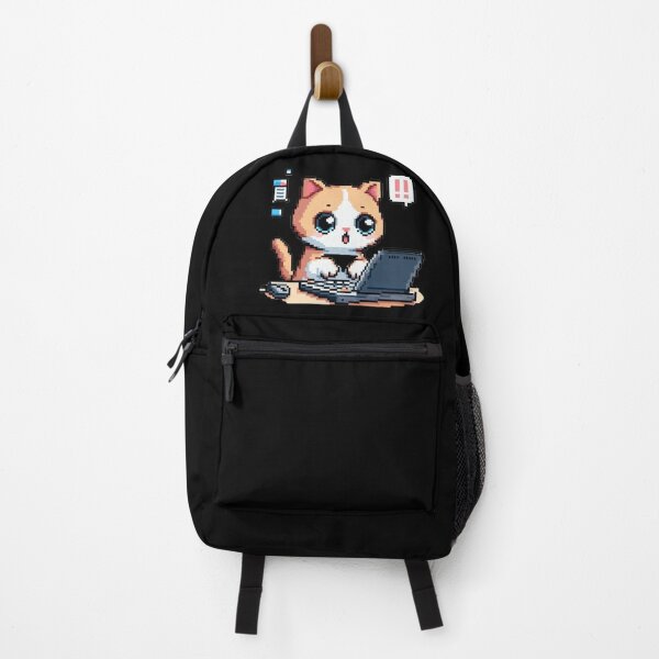Item preview, Cat on Pc Pixelart designed and sold by SilverLook48.