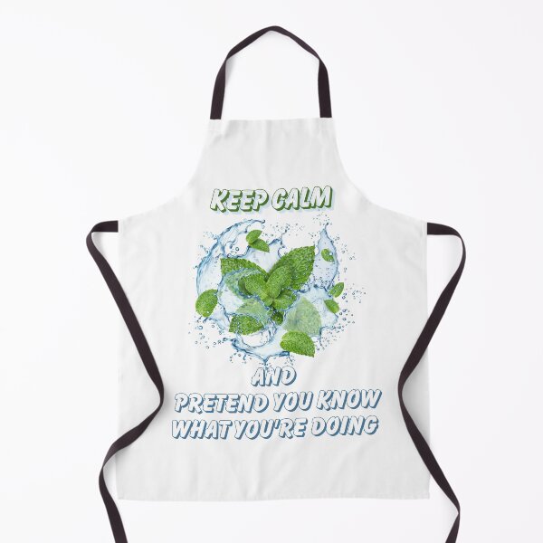 Item preview, Encouraging Mint - Keep calm and pretend you know what you’re doing designed and sold by PawsitivelyElla.
