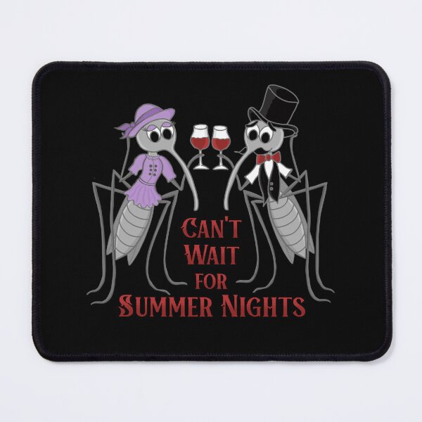 Item preview, Can't Wait For Summer Nights - Mosquitoes designed and sold by SeledineArt.