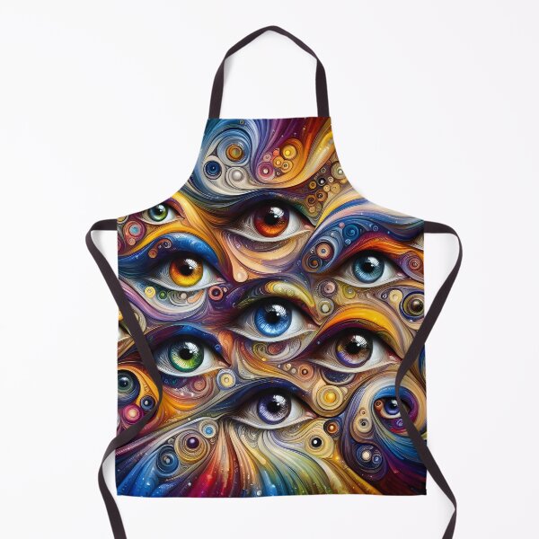 Item preview, Eyes of Insight: Abstract Reverie designed and sold by AI-Only Creations.