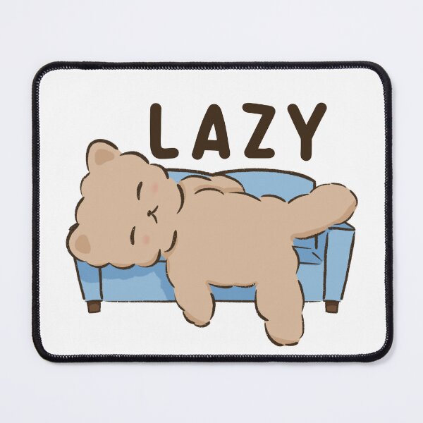 Item preview, Lazy Bear on Couch designed and sold by alopricity.