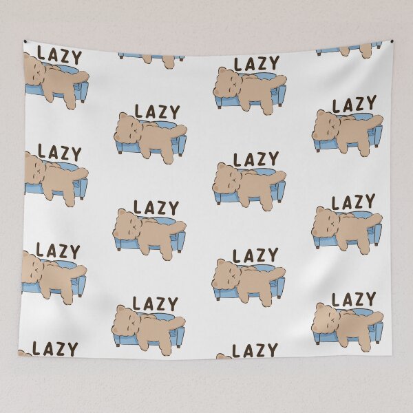 Item preview, Lazy Bear on Couch designed and sold by alopricity.