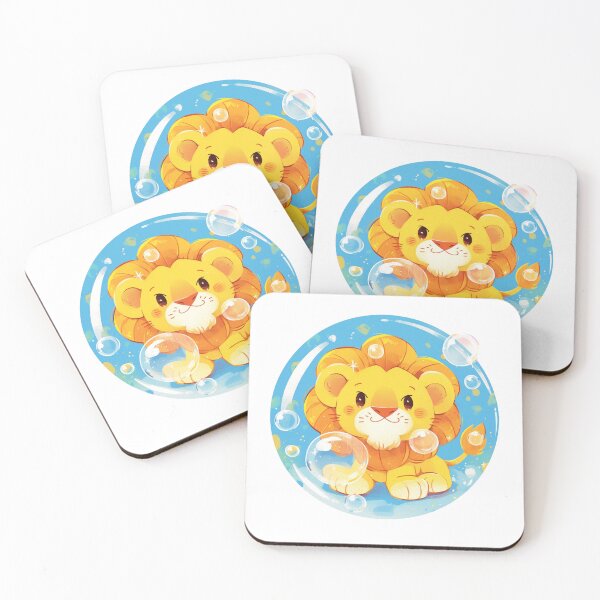 Item preview, Lion // Cute Lion art // Lions // children // Bubbles // Baby Lion designed and sold by SMARTKIT  DESIGNAGENCY.