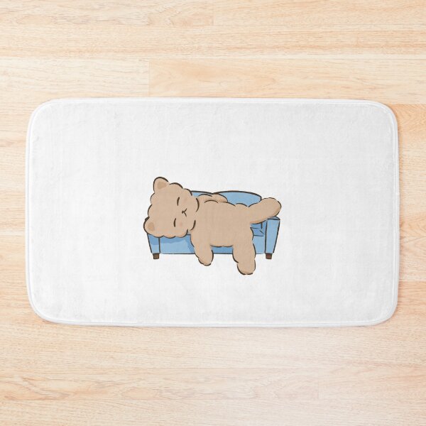 Item preview, Lazy Bear on Couch (without text) designed and sold by alopricity.