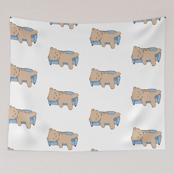 Item preview, Lazy Bear on Couch (without text) designed and sold by alopricity.