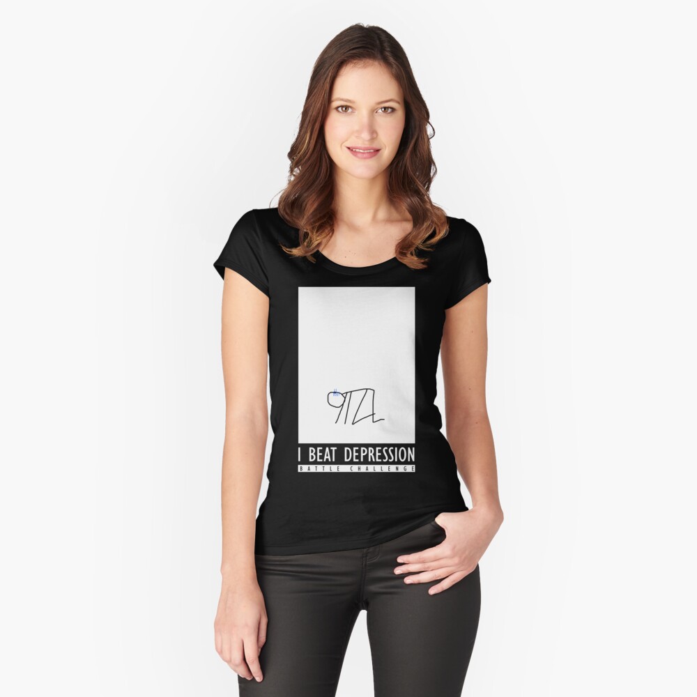 Item preview, Fitted Scoop T-Shirt designed and sold by slifer.