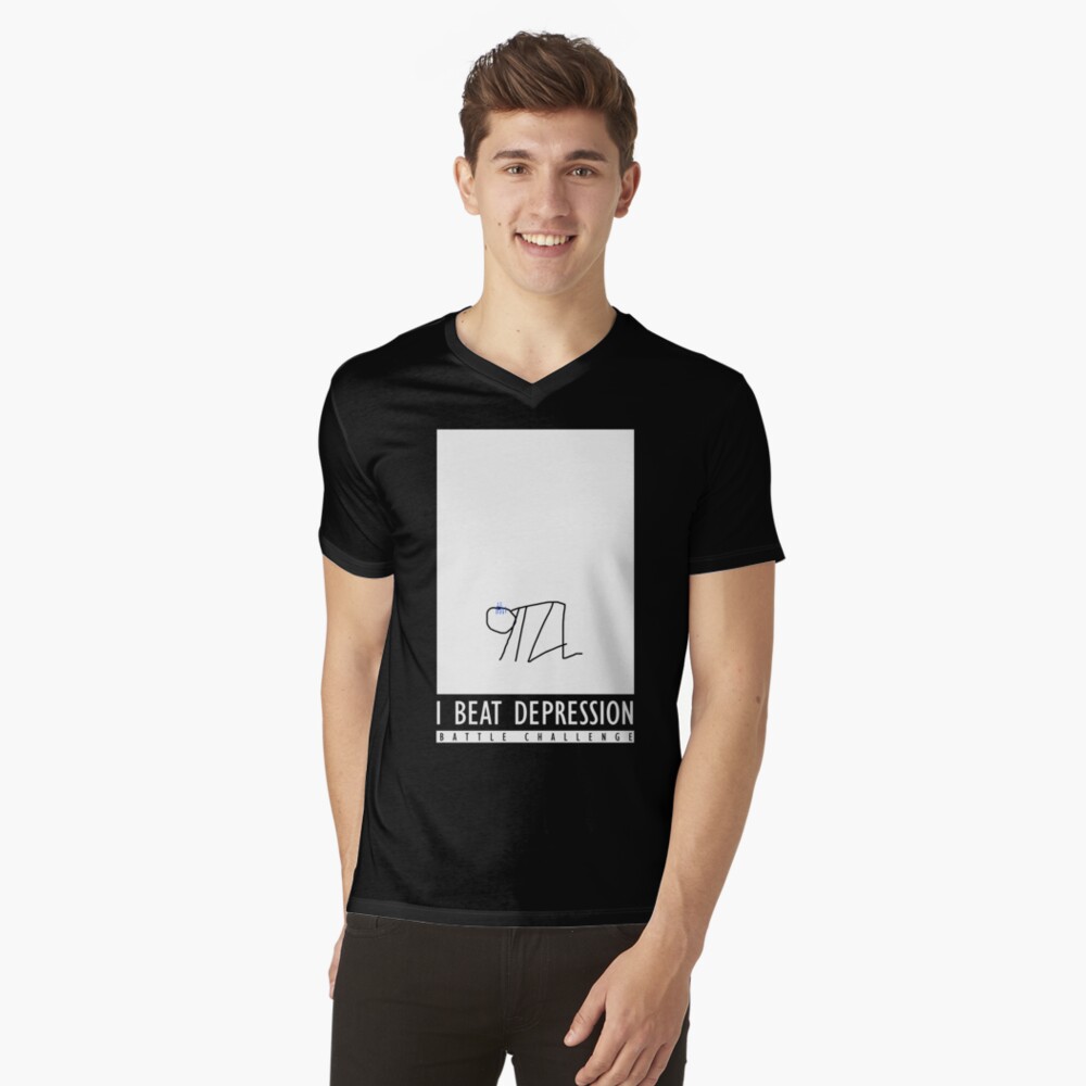 Item preview, V-Neck T-Shirt designed and sold by slifer.