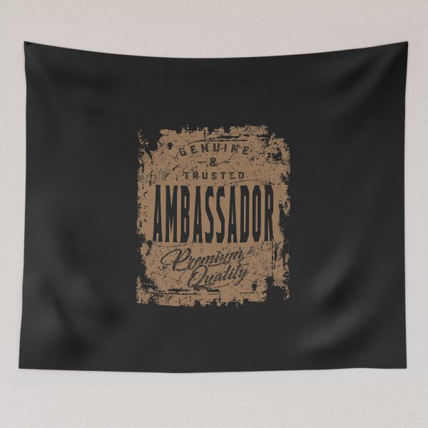 Item preview, Ambassador - Funny Job and Hobby designed and sold by cidolopez.