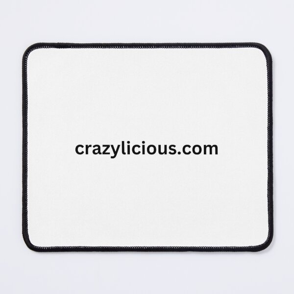 Item preview, crazylicious.com - black text designed and sold by tinks-ts.
