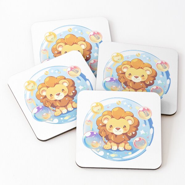 Item preview, Lion // Cute Lion art // Lions // children // Bubbles // Baby Lion designed and sold by SMARTKIT  DESIGNAGENCY.