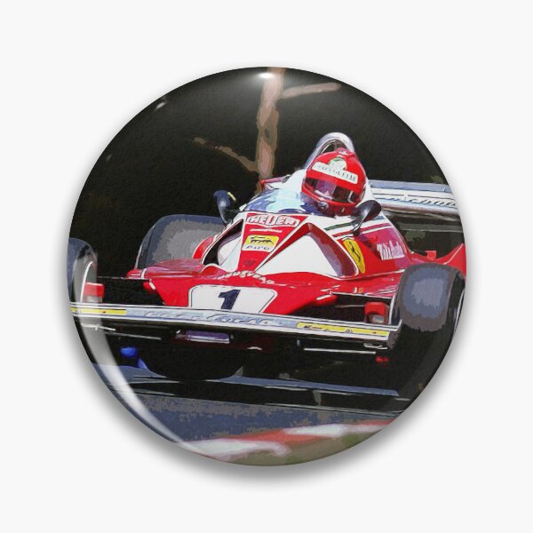 Item preview, Niki Lauda racing his 1976 F1 312T2 racecar in the German Grand Prix on the Nurburgring designed and sold by Rodissimus1984.