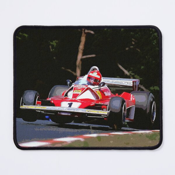 Item preview, Niki Lauda racing his 1976 F1 312T2 racecar in the German Grand Prix on the Nurburgring designed and sold by Rodissimus1984.