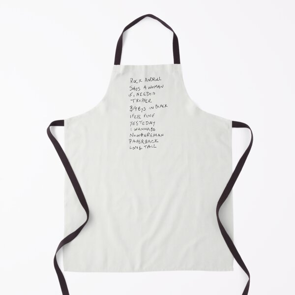 Item preview, Paul’s 1966 Setlist designed and sold by thebcarts.