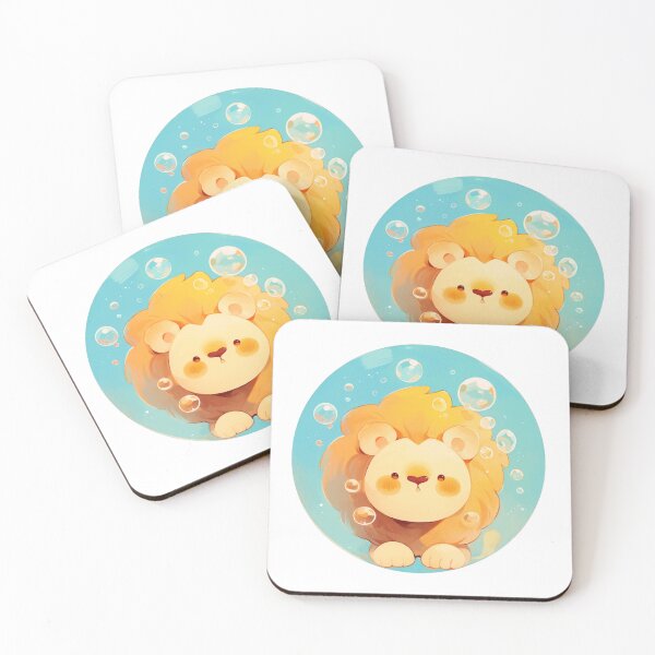Item preview, Lion // Cute Lion art // Lions // children // Bubbles // Baby Lion designed and sold by SMARTKIT  DESIGNAGENCY.