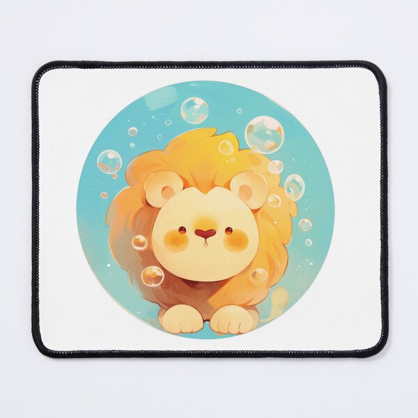 Item preview, Lion // Cute Lion art // Lions // children // Bubbles // Baby Lion designed and sold by SMARTKIT DESIGNAGENCY.
